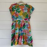Boston Proper Women’s Small Tropical Floral Sundress Tiered Photo 3