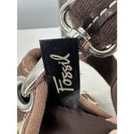 Fossil  Crossbody Marlow Bag‎ Purse Tan Brown Pockets Adjustable Strap Leather Photo 2