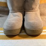 Australian Boot Company tan‎ leather boots cow suede sheep fur size 9 Tan Photo 9