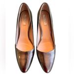 Cole Haan  Grand OS Bronze Mirror Leather Block Heel Pumps Womens Size 7 Dressy Photo 4
