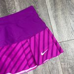 Nike Stripe Magenta Athletic Skirt Photo 3