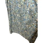 Vintage Natural House Dress Muu Muu Sleep Gown Green Paisley Size L Size L Photo 4