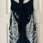 Chaser  Navy and White Women's Tank‎ Top NWT Photo 0