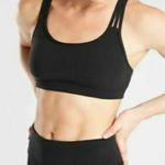Athleta Fully Focused Black Sports Bra Photo 0