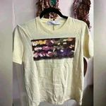 Proenza Schouler $225  White Label Tee Shirt Top Yellow NEW Photo 0