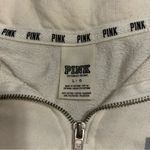 PINK - Victoria's Secret  Cream Cowl Neck Sweater Photo 3