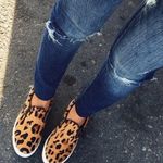 Steve Madden Eclectic Leopard Print Pony Hair Flats Photo 0
