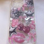 Clear iPhone 13 mini phone case Pink Photo 1
