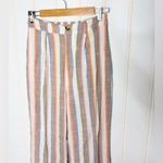 Show Me Your Mumu Edison Pants S Wide Flare Leg Multicolor Striped Flowy Trouser Photo 4