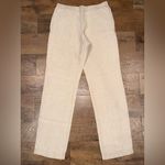 J. Jill Women’s 100% Linen Wide Leg Pants with Pockets in Cream Photo 1