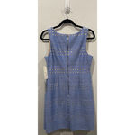 Eliza J  Blue Nude Laser Cut Mini Dress Photo 5