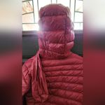 Wantdo Women's Hooded Packable Ultra Light Weight Short Down Jacket Wine Red XS Photo 10