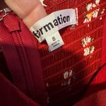 Reformation Cammi floral mini dress in the red 'Cassia' print 8 Photo 2