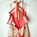 Hutch  Baker Halter Mini Dress Coral Floral Size 8 NWT Photo 9