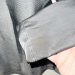 Top Shop Be Heard Gray Silver Performance Long Sleeve Fitted Shirt Photo 4