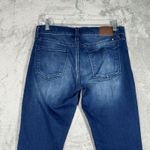 Lucky Brand Jeans Womens 6 28” Blue Dark Brooke Legging Jean Fading Whiskering Photo 4