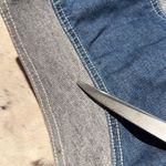 Vintage Denim Acid Wash Vest Izzi Size M Blue Size M Photo 11