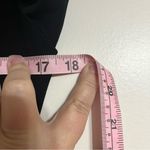 CHAPS Women’s  3/4 Sleeve Faux Wrap Dress‎ V-Neck Holiday Black Size Medium Photo 5