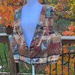 Vintage Roper Southwest Vest 80s Boho Print Hippie Southwestern Vest size 3X Photo 5
