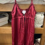 Sky to Moon Garnet Gameday Dress Red Size M Photo 0