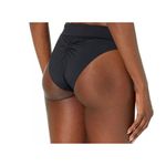 prAna  Aurelia Bikini Bottom High Rise Cheeky Ruched Black XS Photo 1