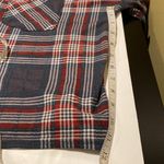 Eden & Olivia  Crop Super Soft Flannel Shirt, Large Photo 4