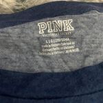 PINK - Victoria's Secret Pink Long Sleeve Blue Cherry Shirt  Photo 1