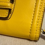 Coach  SoHo Campbell Small Buckle Yellow Leather Wallet Photo 5