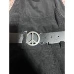 Olsenboye Corduroy Overalls Black Shorts With Belt Goth Witchy Boho  Peace & Love Photo 5
