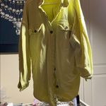 Free People RUBY LONG SLEEVE BUTTON FRONT JACKET IN LUMINARY IN GREEN Photo 2