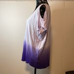 Marc New York Marc‎ New York Purple Ombré Cold Shoulder Size Large Photo 1