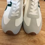 Top Moda  White And Green Sneakers Size 10 Photo 2