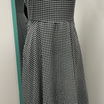 Banana Republic Black and White Gingham Women's Dress Photo 0