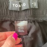 Torrid Black Flowy Shorts with Pockets Size 1 Photo 3