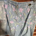 Liz Claiborne 🌸 blue floral skort 🌸 Photo 3