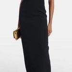 NEW NWT David Koma Lace Trim Cami Top Detail Gown Cady & Lace In Black Size 10 Photo 0