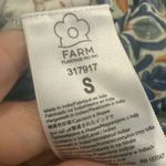 Farm Rio Ocean Tapestry Sleeveless Maxi Dress size Small Ruffle Sleeves Green Photo 8