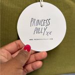 Princess Polly  Mazie Long Sleeve Tie Back Knit Green Cropped Top Size 4 Photo 4