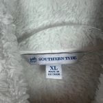 Southern Tide Peggy Sherpa Fleece Vest in White Alyssum Full Zip Size XL EUC Photo 7