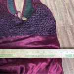 Cache Vintage 90s  Satin‎ Corset Lace Up Back Maxi Gown 3/4 Photo 12