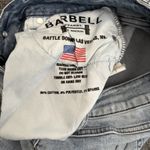 Barbell‎ Apparel Jeans Womens 25x29.5 Blue Light Wash Slim Skinny Stretch Denim Size 25 Photo 4