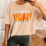 “just Peachy” Graphic Tee Multiple Size M Photo 0