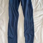 Adidas Blue  Leggings Athletic Women’s Small Photo 2