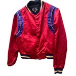 Vintage No Doubt Gwen Stefani Red Varsity Jacket Women’s Sz L/XL Rock 90s READ! Photo 0