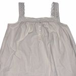 Victoria's Secret Vintage Victoria’s Secret 90’s White Label Crochet Detail Nightgown Dress Large Photo 3