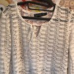 Rampage R Wear White Lace Boho Hippie Top Blouse XL Photo 1