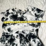 Raga  Small Black White Midi Dress Tie dye Splatter Hip Hop Urban Business casual Photo 10