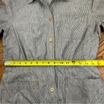 SEESUN Tanhoni Linen Cotton Shirt Dress In Color Whiblack Size L White Size L Photo 13