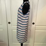 POLO BLUE & PINK SUMMER STRIPE TANK DRESS Size M Photo 2