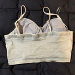 Denim corset bedazzled bustier cami crop top (Size XL) Photo 1